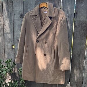Max & Co. Tan Double-Breasted Trench Coat